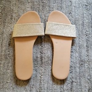 Glitter sandals